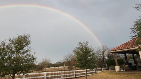 Double rainbow above Horseshoe Bay