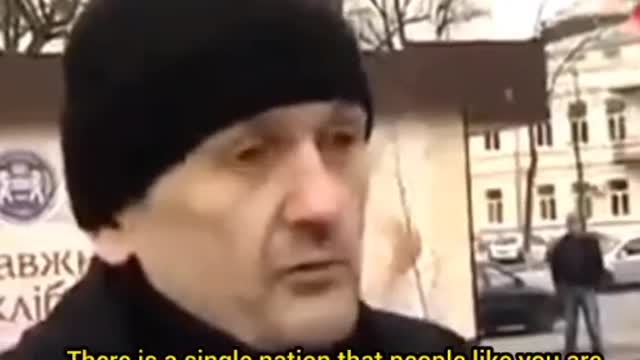 Spring of 2014 and a resident of Kharkov, telling what he thinks about Ukraine