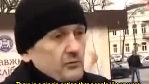 Spring of 2014 and a resident of Kharkov, telling what he thinks about Ukraine