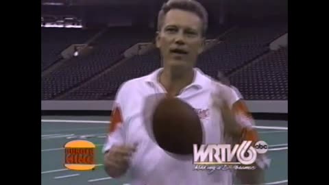 October 13, 1994 - Ed Sorensen Football/Burger King Promo from RCA Dome