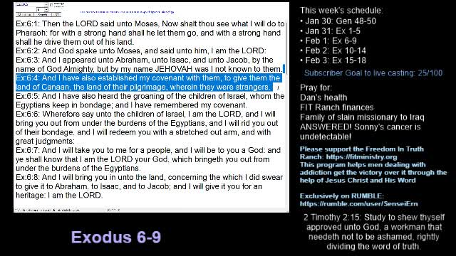 Exodus 6-9