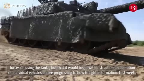 British tanks to arrive on Ukraine's front lines 'this side of summer' - defence minister