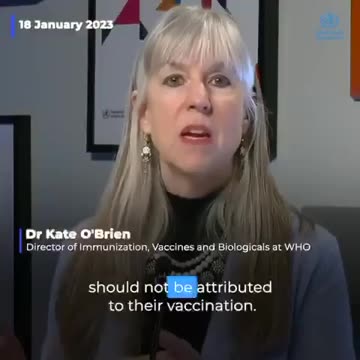 #Inversion #SustainableDevelopment #WordSpells Programming TALK - W.H.O. wants people to trust “credible” sources of information that are stating that all of the injection injuries post injection have nothing to do with the injections.