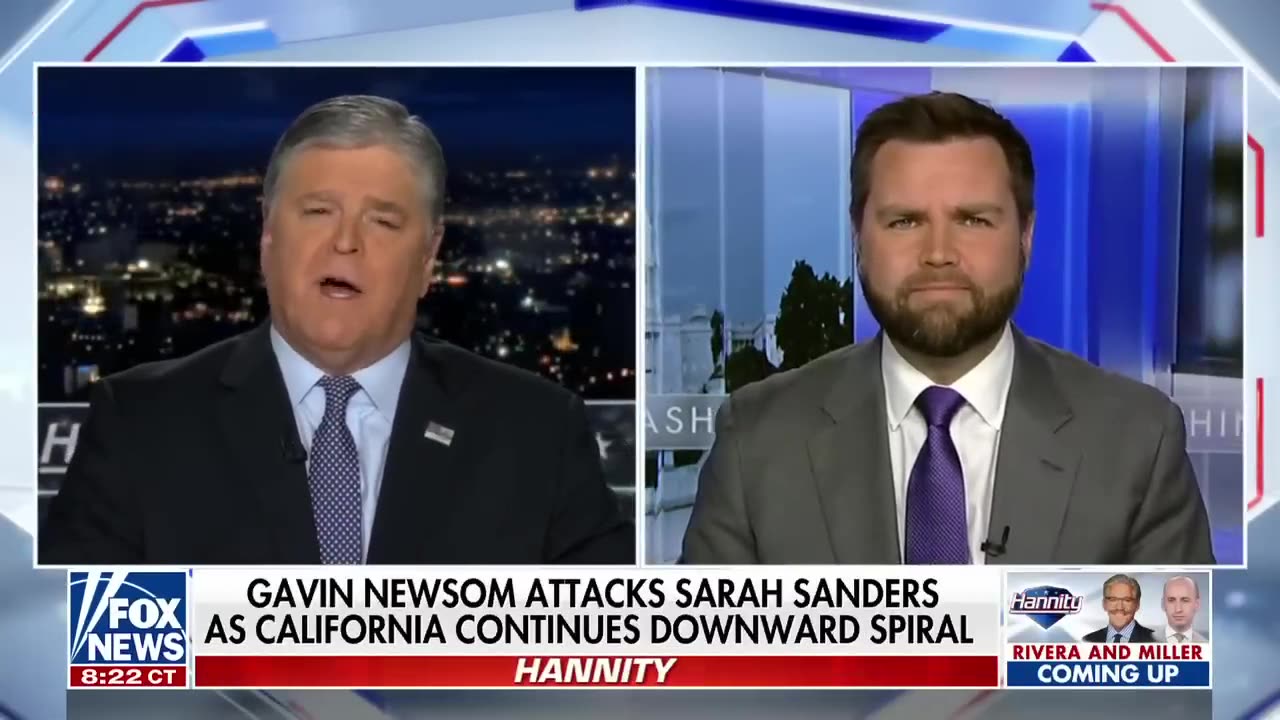 Newsom snipes at Sarah Sanders after GOP SOTU response