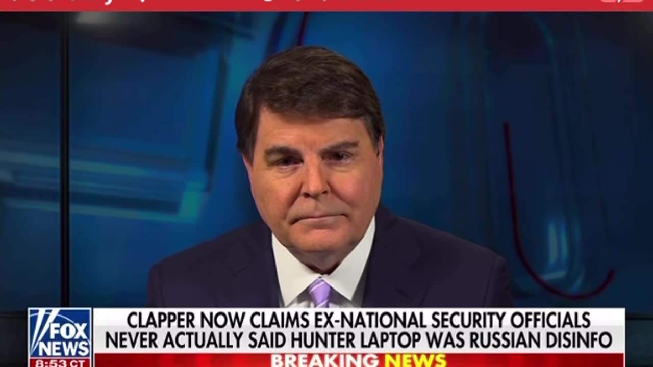 Clapper now claims ex-national security officials never actually said Hunter’s laptop was Russian disinformation