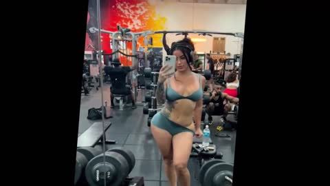 Beautiful in the gym