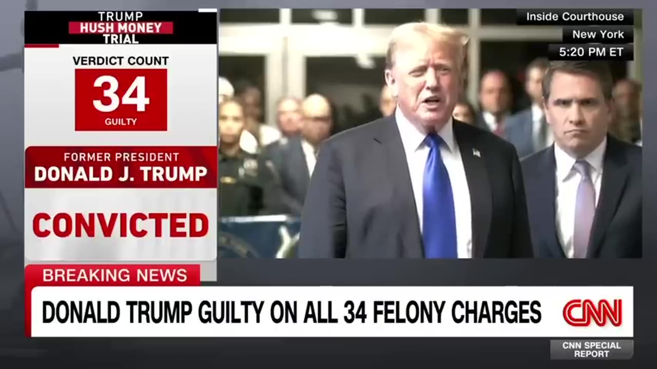 ‘A disgrace’_ Donald Trump speaks after verdict in hush money trial CNN