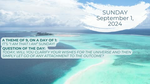 Numerology Energies for Sunday, September 1, 2024