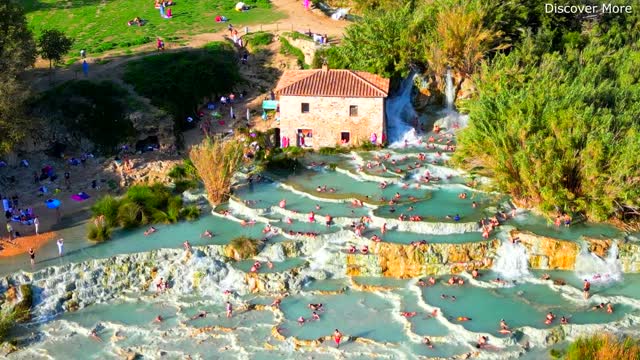 Discovering Hidden Gems: A Drone Tour of Saturnia's Landscapes"