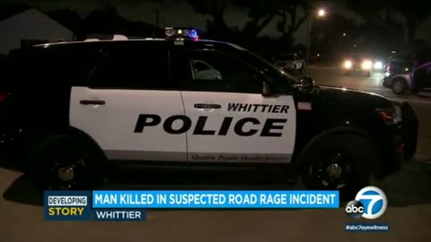 MAN KILLED IN SUSPECTED ROAD RAGE INCIDENT , ACCORDING TO REPORTS...