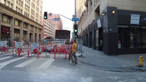 ***DOWNTOWN Los Angeles DESOLATED in RUINS***