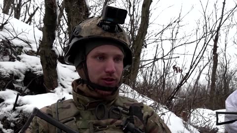 Valentine's Day in Ukraine's trenches