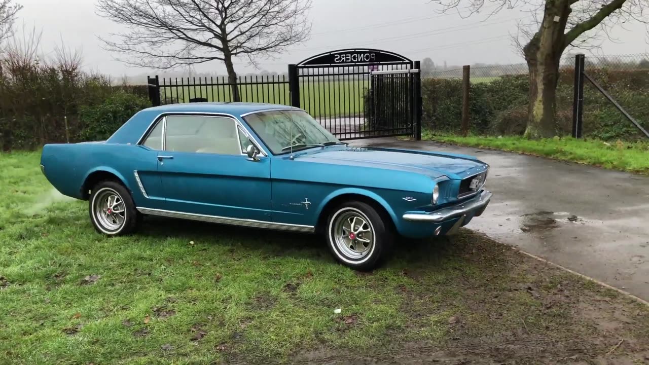 For Sale 1965 Ford Mustang V8 3-Speed Manual PROJECT