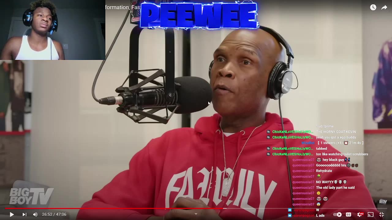 Peewee Reacts Kevin gates Interview"D*** all in yo stomach"