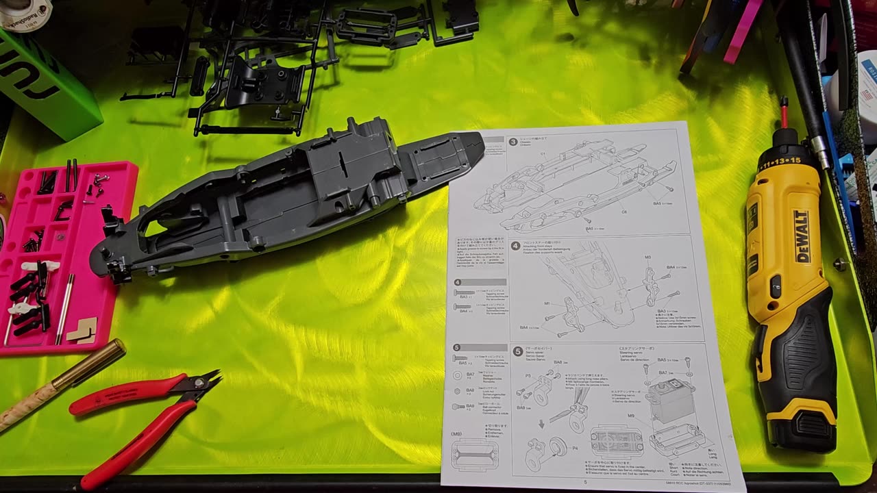 Tamiya Aqroshot DT-03T RC Kit Build EP04