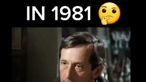 They Warned us in 1981