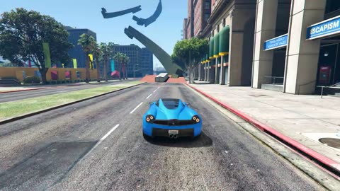 IMPOSSIBLE Wall-ride Stunt Races 😱 GTA 5