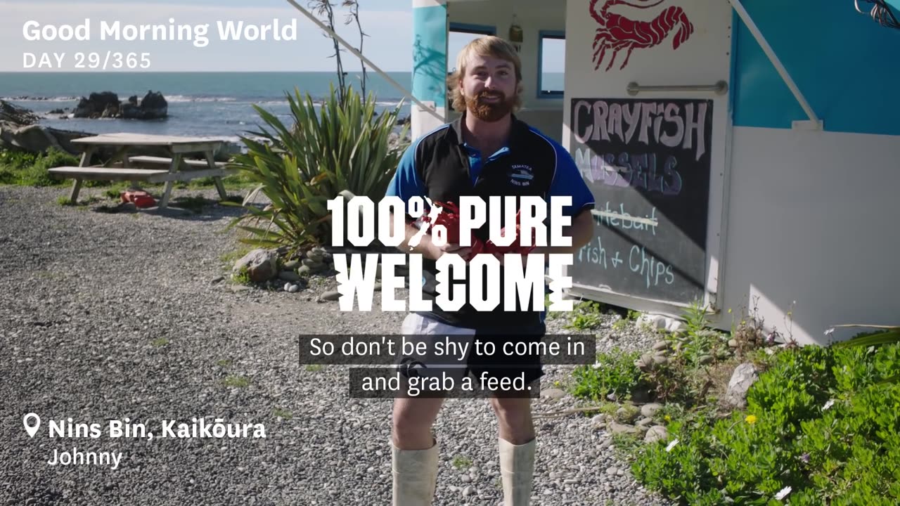 Good Morning World Day 29 of 365 - Kaikōura Food Truck