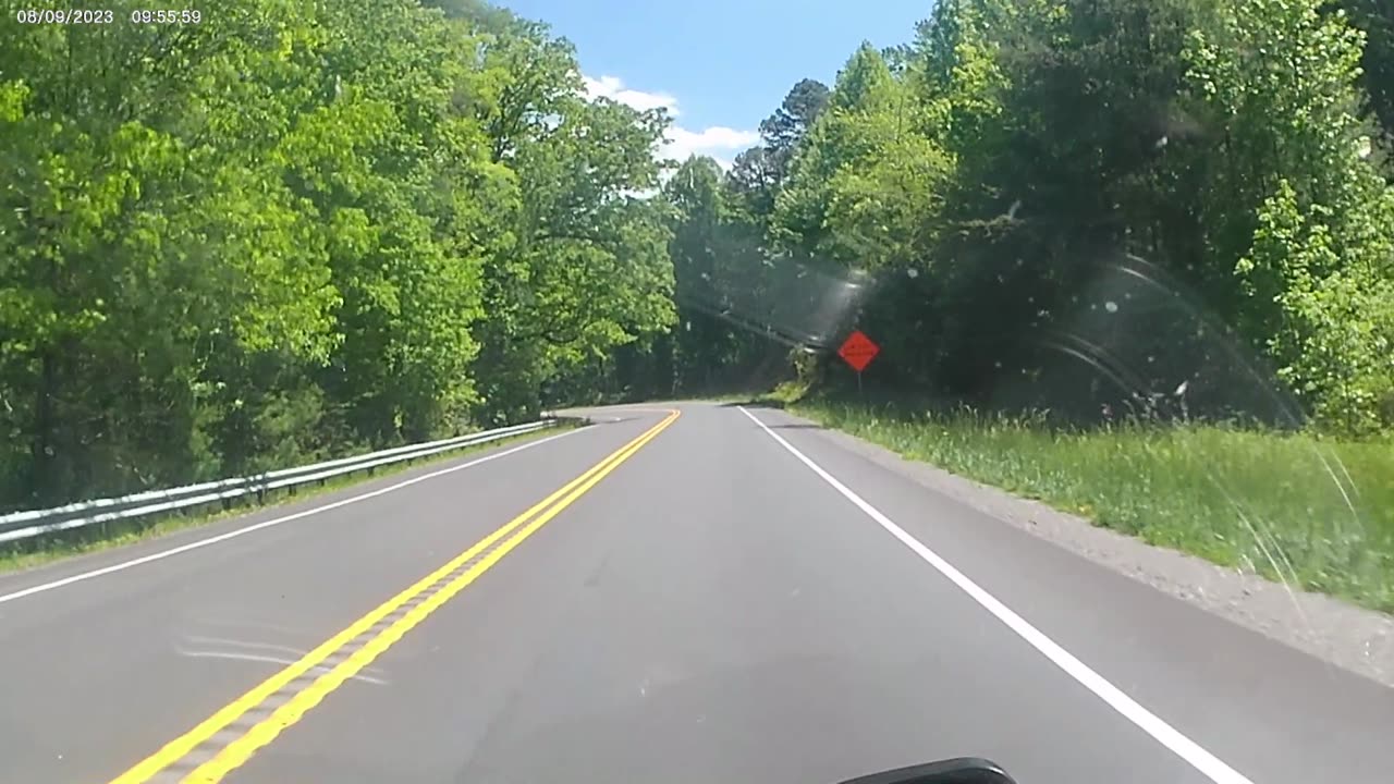 Down from Mt Mitchell