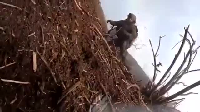 Arrival on Ukrainian position in Bakhmut direction