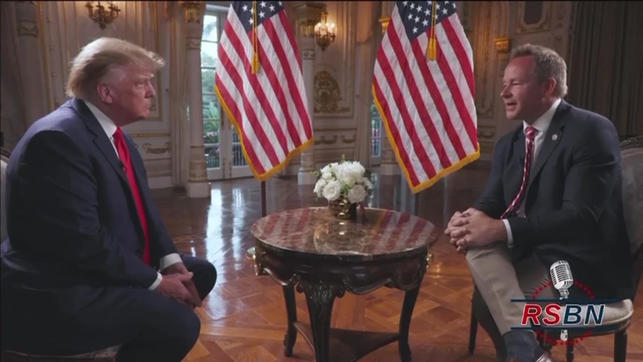 President Donald J Trump RSBN interview - 5 with 45