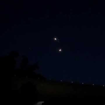 The shooting down of one of the balloons over the United States