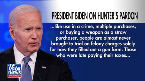 CHANGE OF HEART: Biden defends son’s pardon