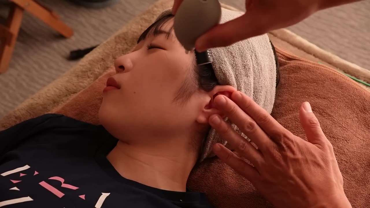 ASMR | Ear Massage and Ear Cleaning for DEEP Sleep