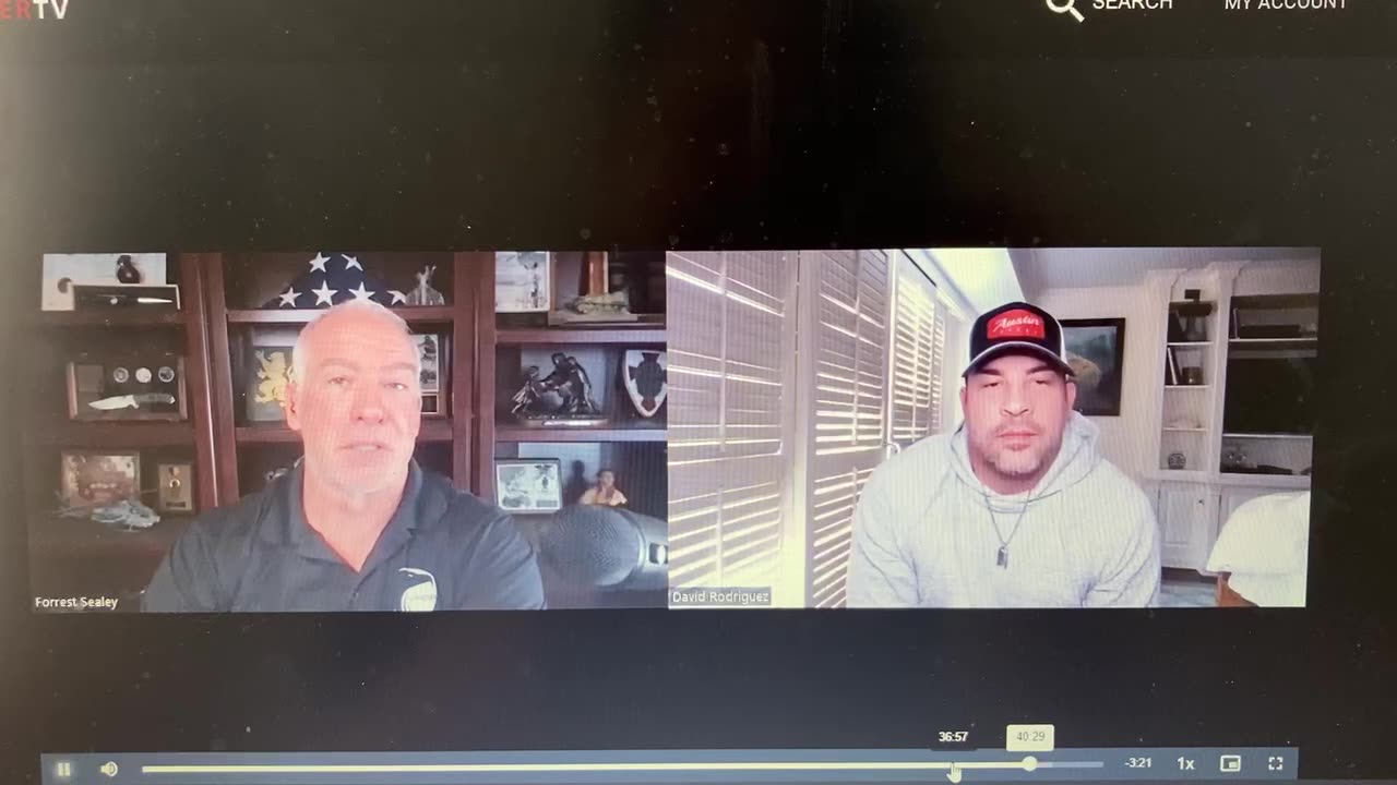 Craig Sawyer on Ninos corner , Jessie Czebotar and Timothy Holmseth grifting and lying