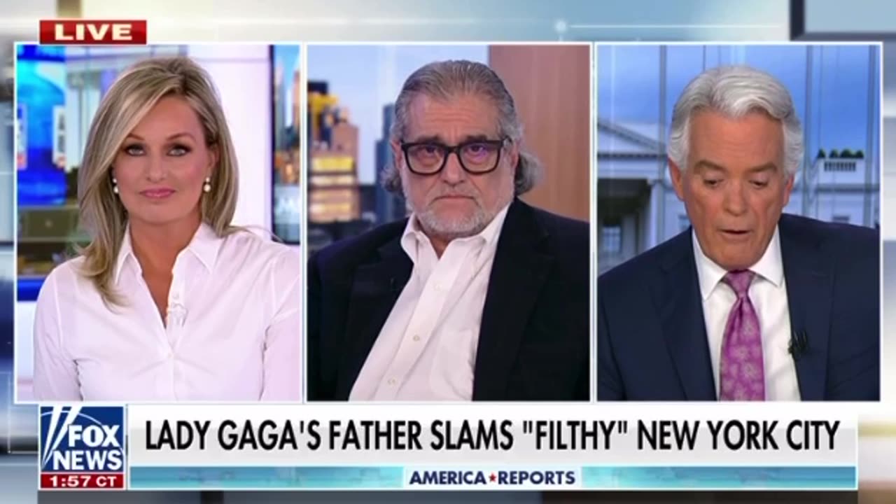 Lady Gaga's Dad slam "Filthy" New York City