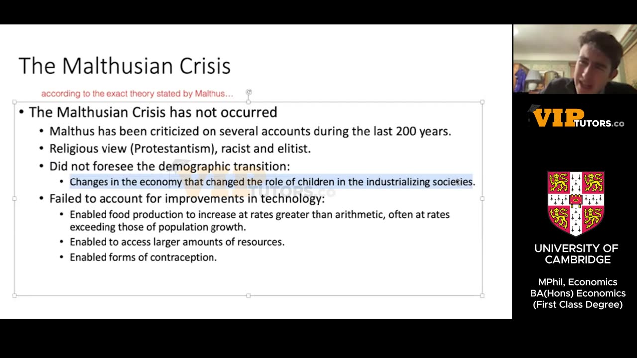 John Locke 2024 Economics Question 1 - Video 2 (Part 4 of 5)