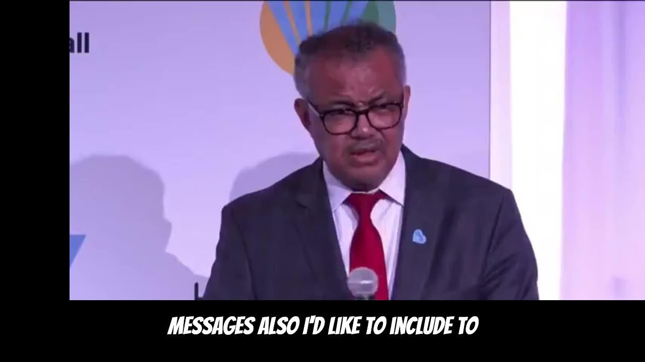 WHO Director General dr. Tedros about the serious challenge posed by anti-vaxxers