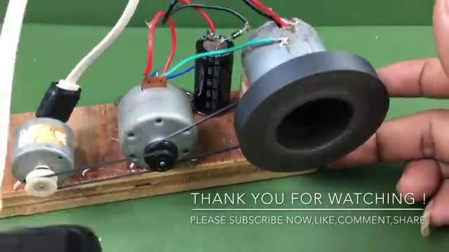 Free Energy 100% Mobile Charging self running machine generator using DC Motors?