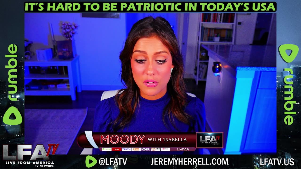 LFA TV CLIP: IT'S HARD TO BE PATRIOTIC IN THE USA TODAY!