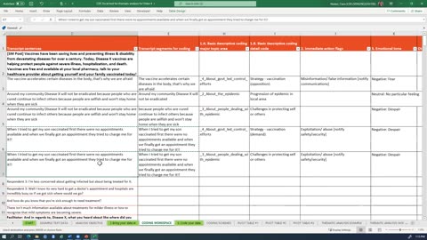 Excel Tool Tutorial #4 How to Code Text Segments