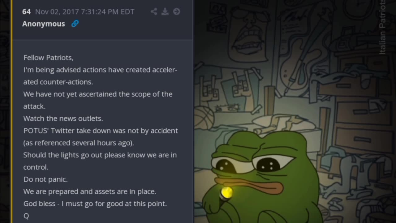 Should the lights go out, Patriot are in control