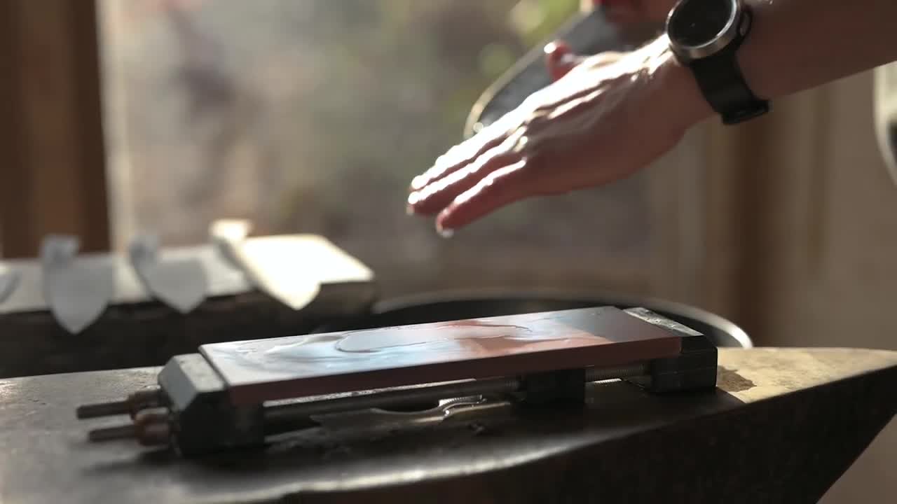 Knifemaking: Cinematic Hand Forging Process, with MVAMade