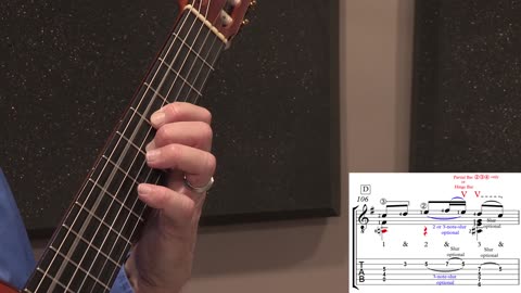 Technique Left-Hand, Part II (slow section). Video #69: m106, Version #1