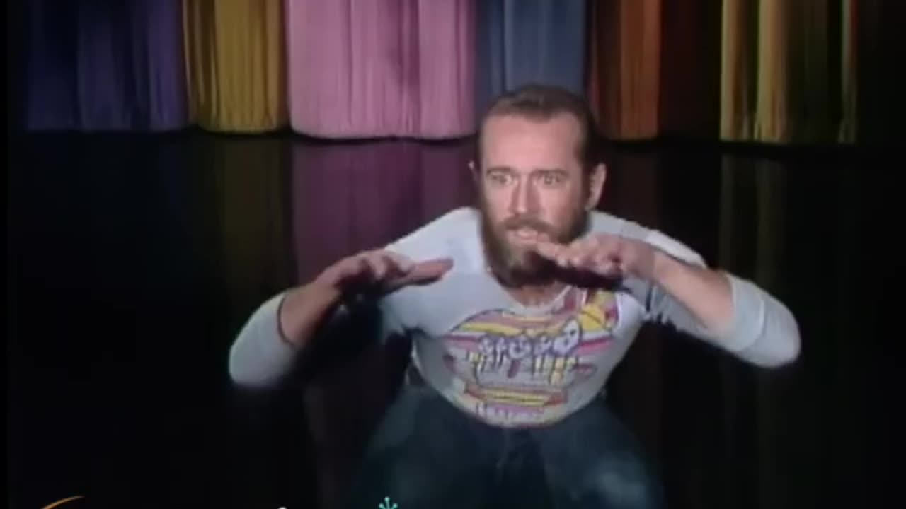 George Carlin - Johnny Carson - 1972. Carlin was arrested for his 7 dirty words skit