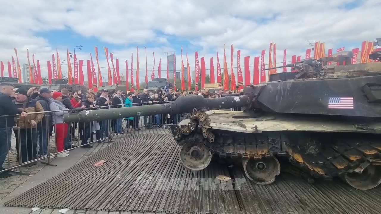 🇺🇲🇷🇺 NATO tanks on Red Square. Abrams, Leopard, Bradley and 30 other units