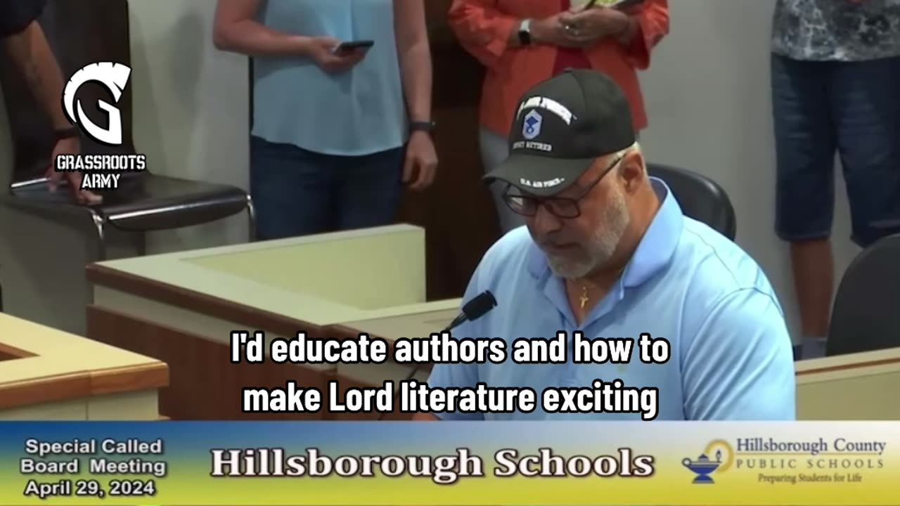 Veteran Leaves School Board Speechless