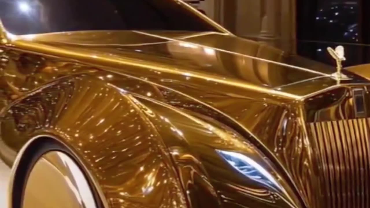 Full Gold Rolls-Royce: The Ultimate Symbol of Opulence