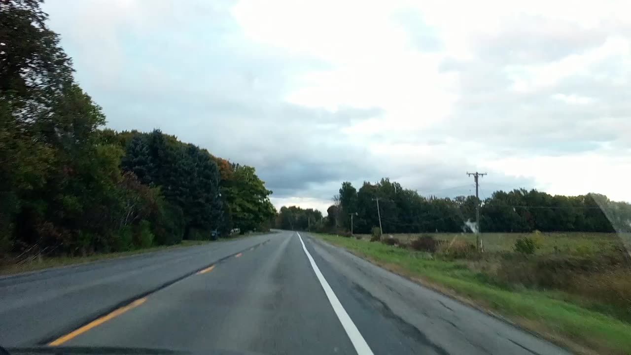 A DRIVE THROUGH UPSTATE NEW YORK | DRIVING AMBIENCE