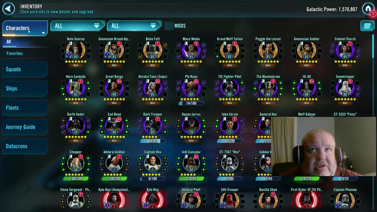 Star Wars Galaxy of Heroes - F2P November 13 24