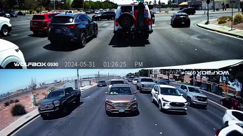 Biking in Las Vegas Traffic