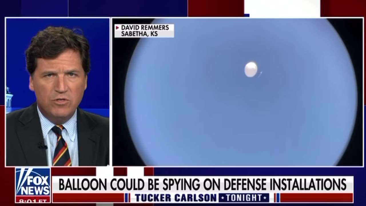 Tucker Carlson on Chinese Spy Balloon - It seems like a big deal