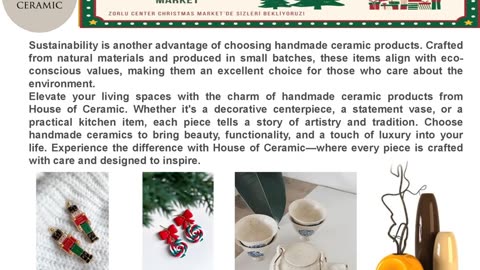 Discover the Timeless Charm of Handmade Ceramic Products