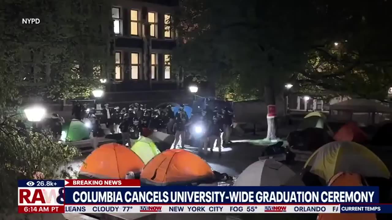 Columbia University cancels graduation ceremony _ LiveNOW from FOX