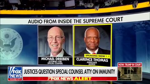 Clarence Thomas questioned why past presidents haven't faced prosecution 🤪