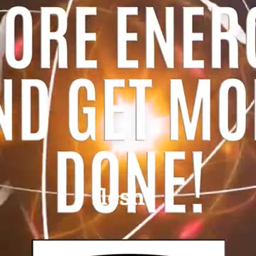 Boost energy, get more done!